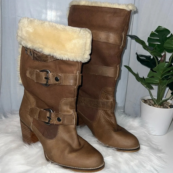 Gianni Bini leather boots - Picture 1 of 6
